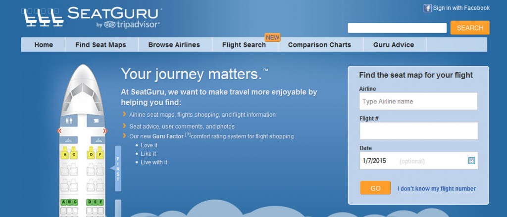 Tipps fuer Flugreisen Seatguru