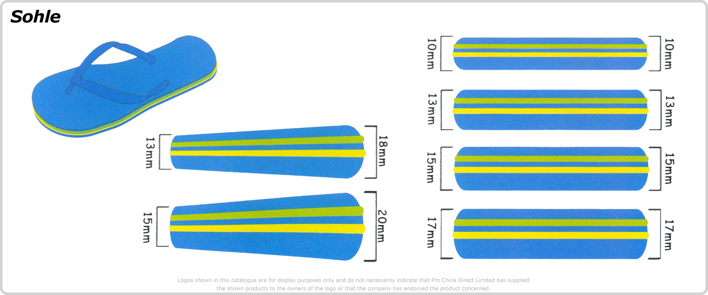 Flip Flop Sohlen